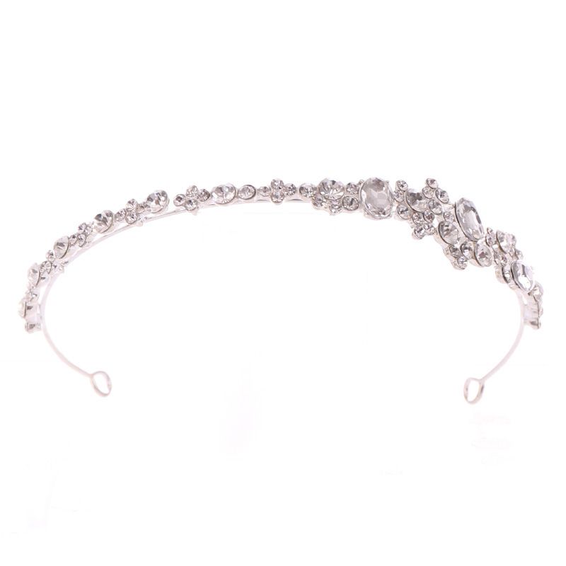 Haarschmuck, Kopfbedeckung, Strass-Stirnband, Krone, Kopfbedeckung, Brautkleid-Accessoires_voghion.com
