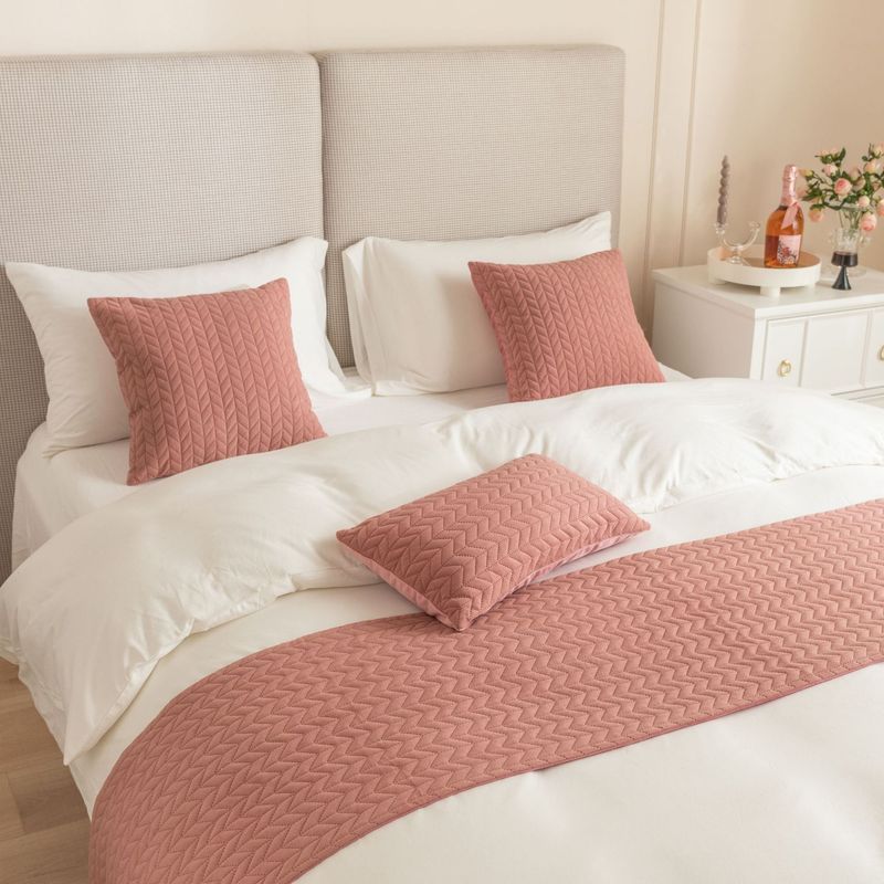 Semplice motivo olandese in velluto a grano, hotel, hotel, bandiera del letto, asciugamano da letto_voghion.com