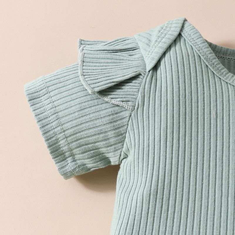 Mutter & Kinder Baby mädchen sommer kurzen ärmeln top mit hosenträger rock casual mädchen blume obst casual rock set_voghion.com