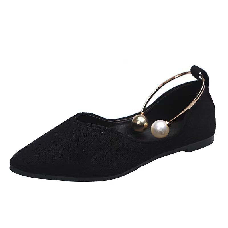 Scarpe da donna di grandi dimensioni, scarpe da donna autunnali, nuove, con stampa leopardata, a punta, basse, con fondo piatto, casual, scarpe singole da donna, un passo_voghion.com