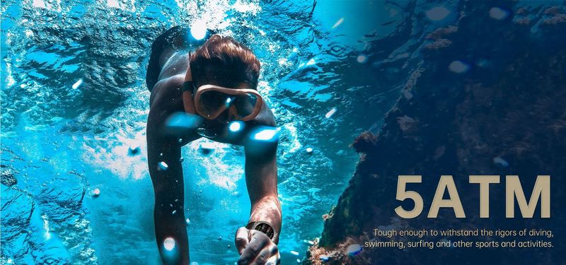 DM58 Smart Watch With GPS, Bluetooth Calling, AMOLED Display, 30m Waterproof, Heart Rate Monitor For Outdoor Sports & Daily Use_voghion.com