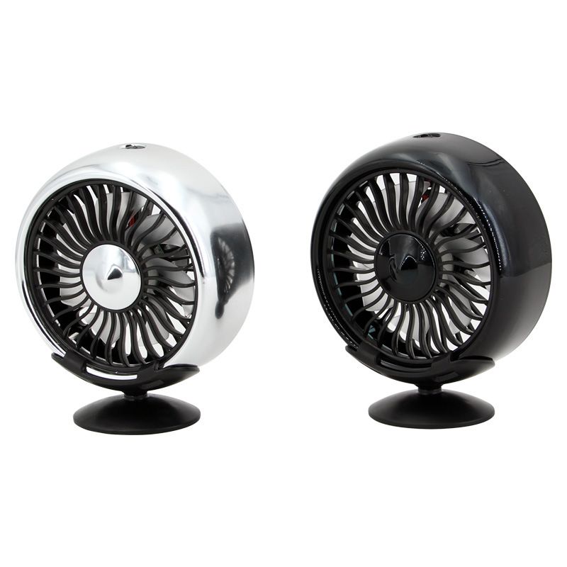 USB Interface Mini Portable Small Car Electric Fan Adjustable Speed High Wind Power_voghion.com