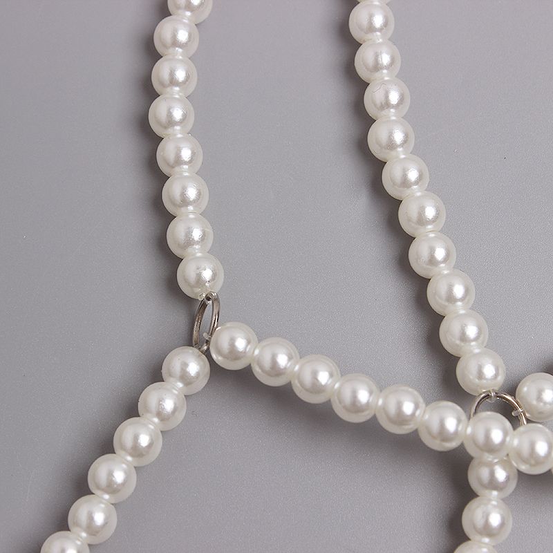 Net Celebrity Perlen-Hosenträger weiblich ins Perlenkette Hosenträger Kette Weste Dekoration mit Rock Hemd Zubehör Oberbekleidung_voghion.com