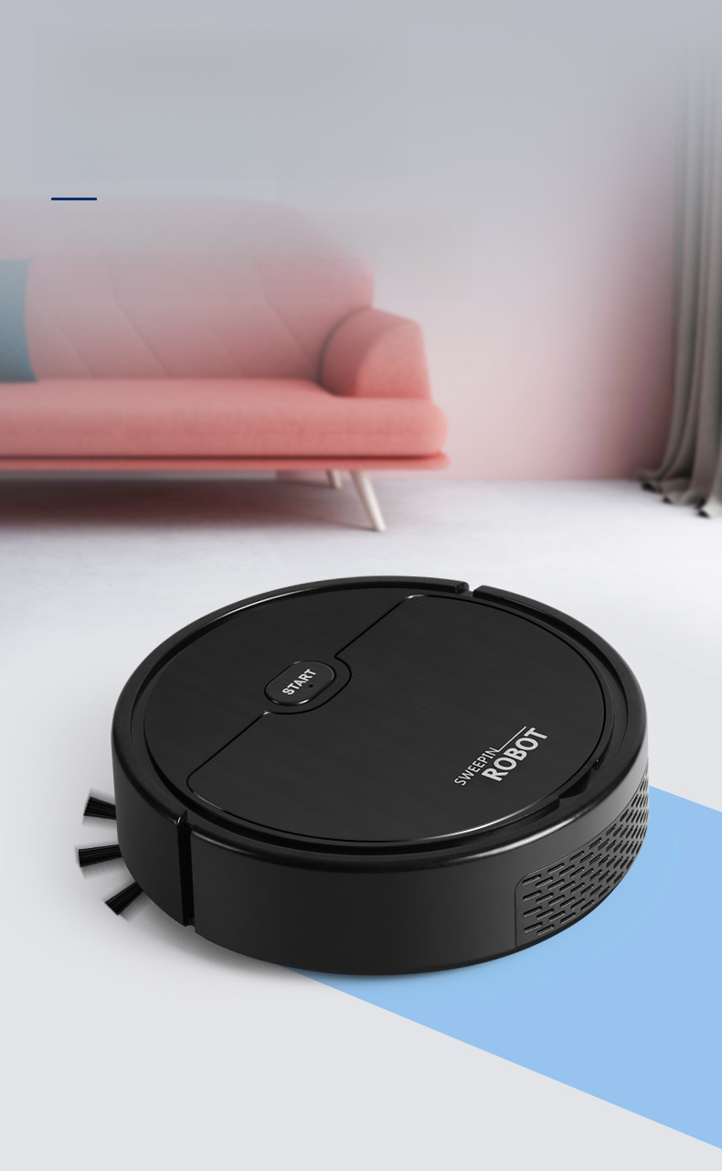Robot intelligent de balayage, petit aspirateur rechargeable pour la maison_voghion.com