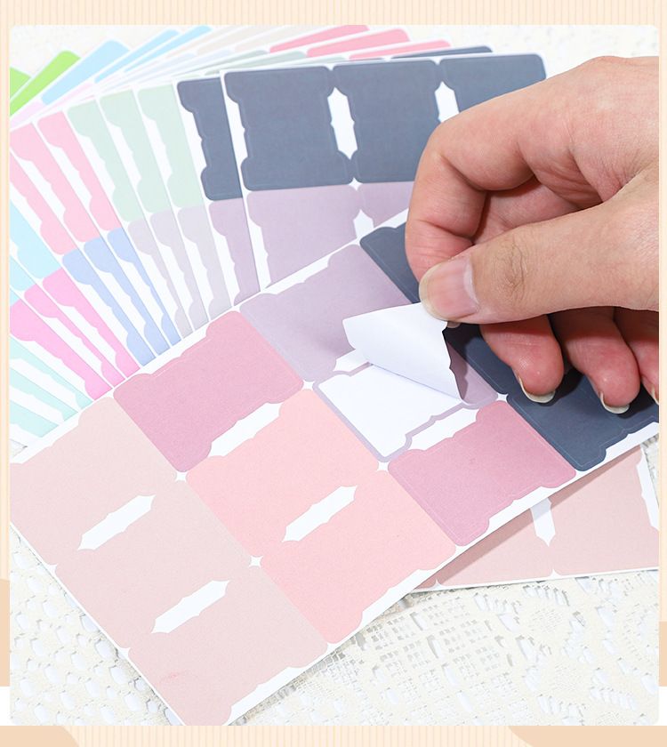 Bohemian Style Index Tabs, Blank Writable Sticky Notes For Bible, Journals, And Books, Colorful Self-Adhesive Labels_voghion.com