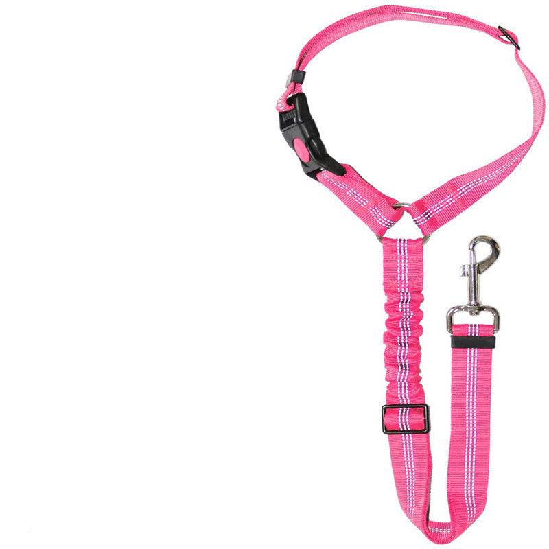 Pet Round Ring Safety Belt Socket Fixed Car Harness_voghion.com