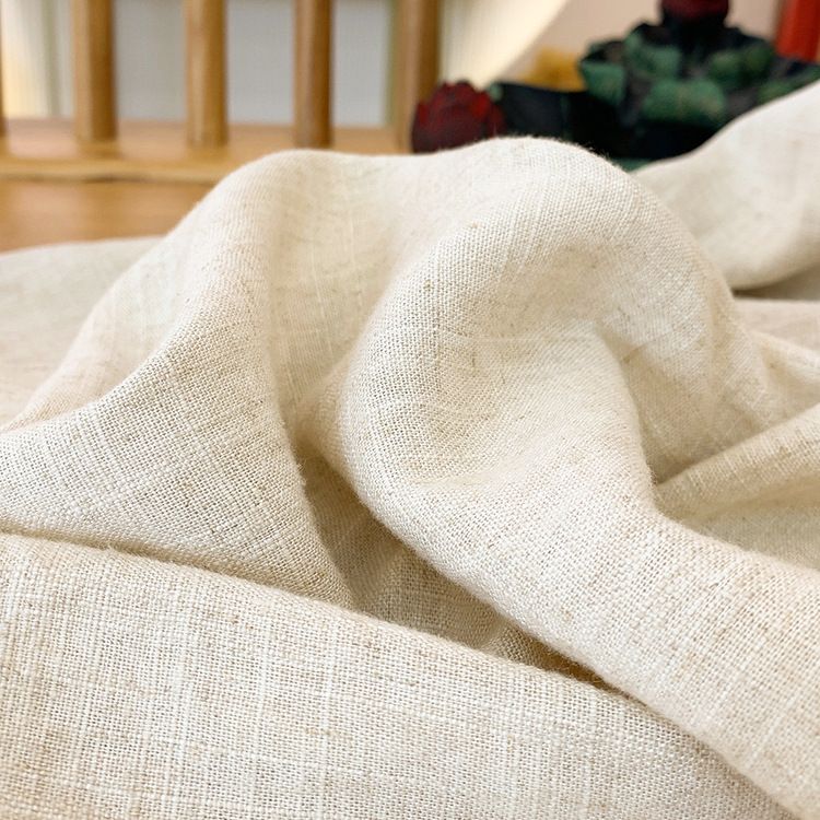 Women's Clothing Textured Linen Versatile Version Lengthen Legs Elegant and Chic Women's Skirt Pants Wide-leg Pants_voghion.com