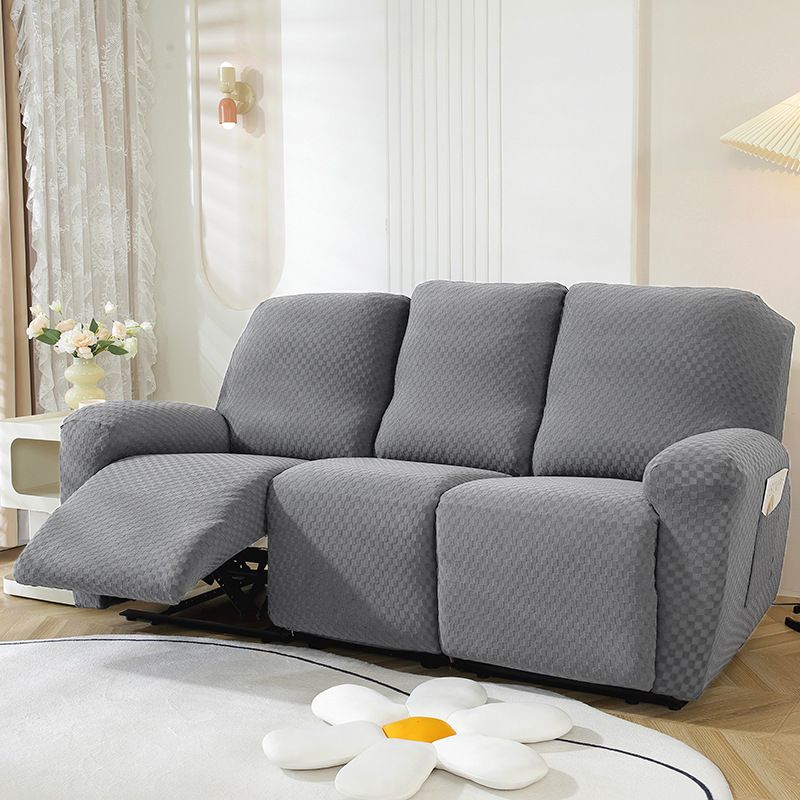 Square Jacquard All-inclusive Stretch Recliner Cover Universal Function Sofa Cover Sofa Cushion Massage Chair Cover_voghion.com