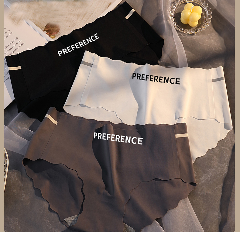 4 pcs Ice silk no trace underwear ladies cotton crotch thin, support cross-border, a hair generation_voghion.com