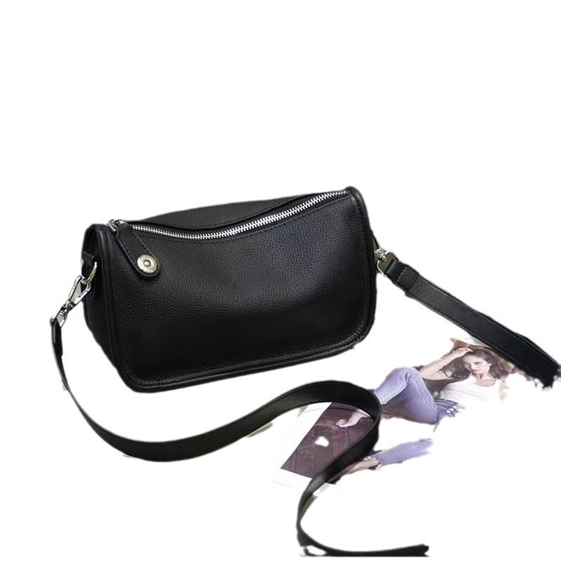 Echtes Leder Knödel Tasche 2024 Neue Weiße Pendler Kleine Mode Achsel High-End-Damen, Crossbody_voghion.com