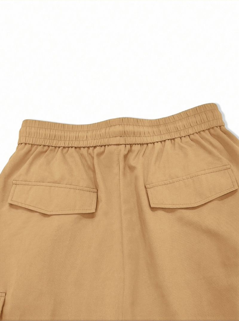 Men's Retro Outdoor Work Pants - Stylish Straight-Leg Cargo Pants With Multiple Pockets, Comfortable & Lightweight For Casual Wear_voghion.com