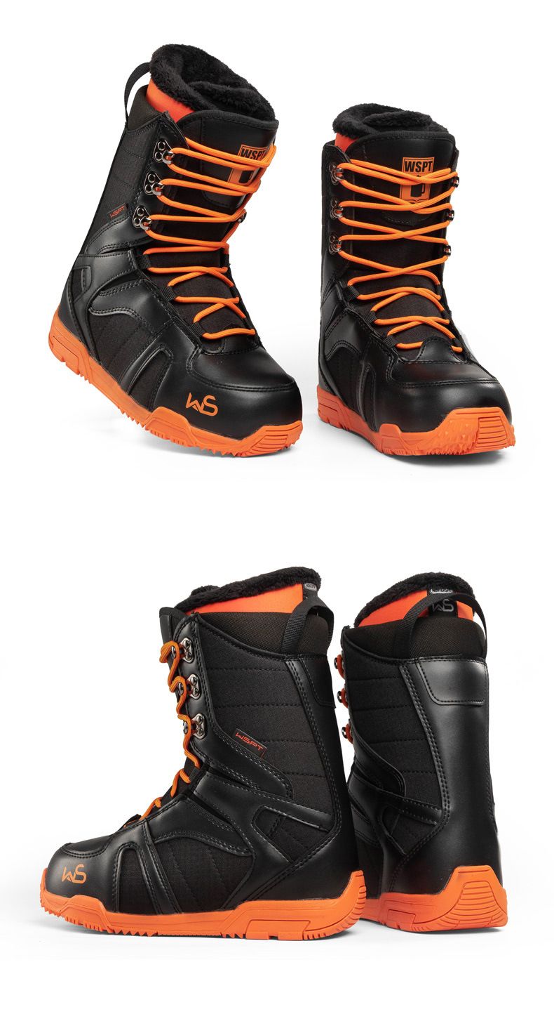 WS Equipment Ski All-Terrain Boots Women Adult Men Couple Style Snowboard Shoes_voghion.com