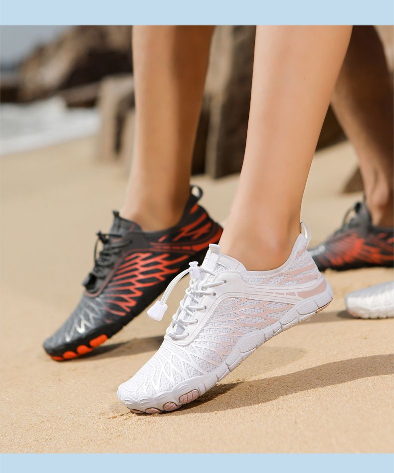 New Couple Five-Toe Women's Water Non-Slip Diving Snorkeling Swimming Rafting Fishing Wading Beach Shoes_voghion.com