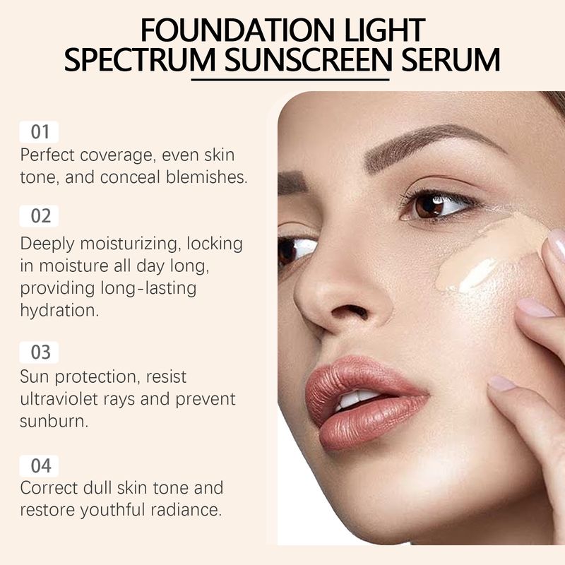 Warm is naturally light and thin, concealer moisturizing liquid foundation glows with youth_voghion.com