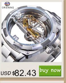 Forsining 1030A Classic Series Golden Top Brand Steel Mens Skeleton Man Wrist Watch Mechanical Luxury Fashion Automatic Watches_voghion.com