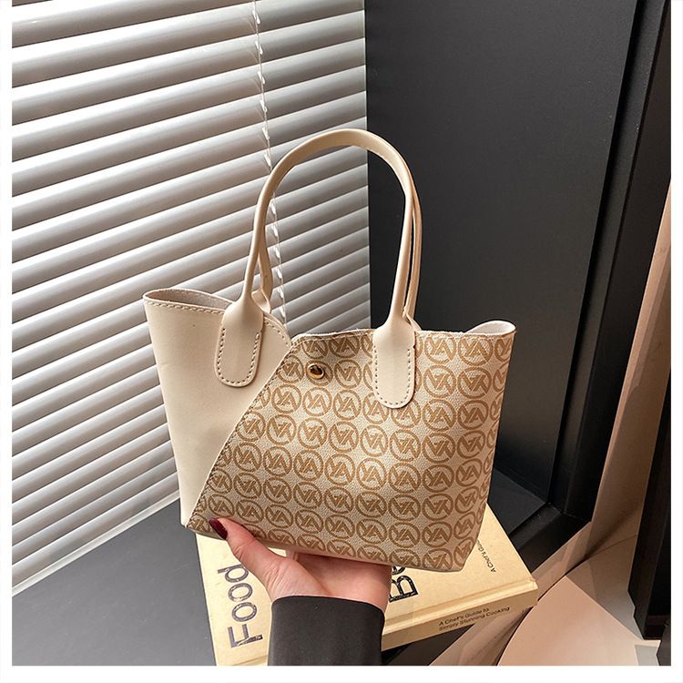 Borsa da donna, grande capacità, borsa tote, borsa estiva alla moda, borsa a tracolla elegante con stampa leopardata, borsa a secchiello popolare_voghion.com
