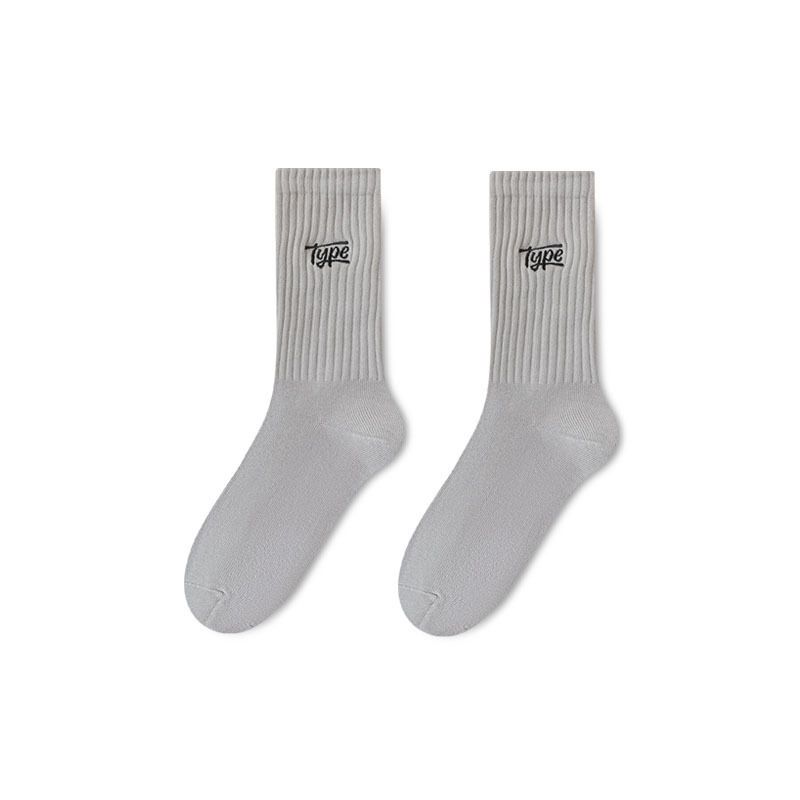 Calzini lunghi da uomo casual sportivi, antiodore, assorbenti e alla moda, a metà polpaccio, primaverili ed estivi_voghion.com