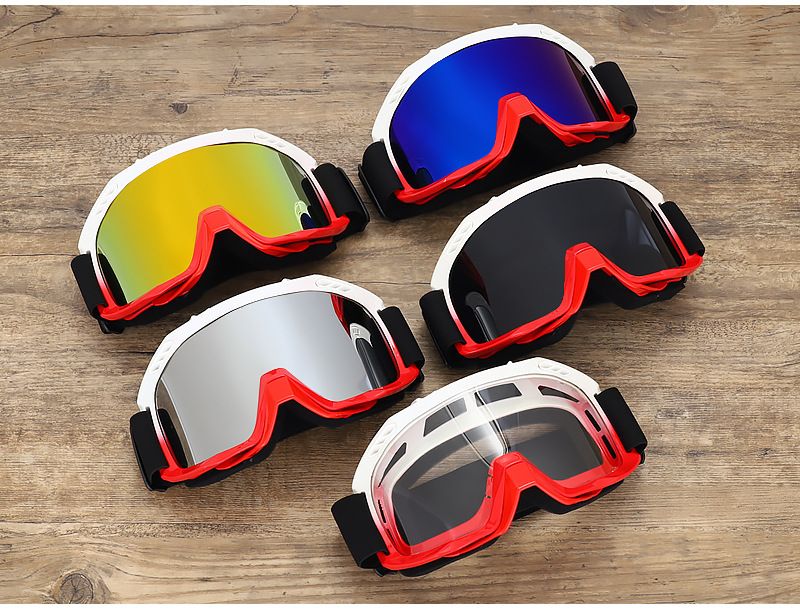 Motorbrillen, off-road fietsbrillen, winddichte zonnebrillen voor mountainbiken, motorcrosshelmen, vizier met verwisselbare lenzen_voghion.com