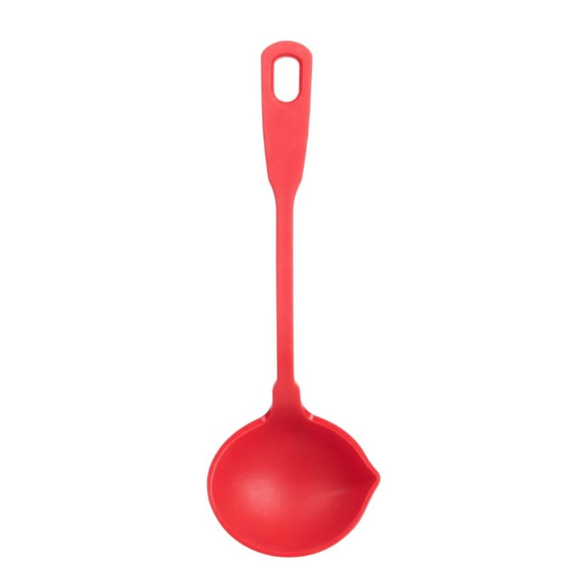 Kitchen 12 In Long Handle Silicone Ladle Ladle_voghion.com