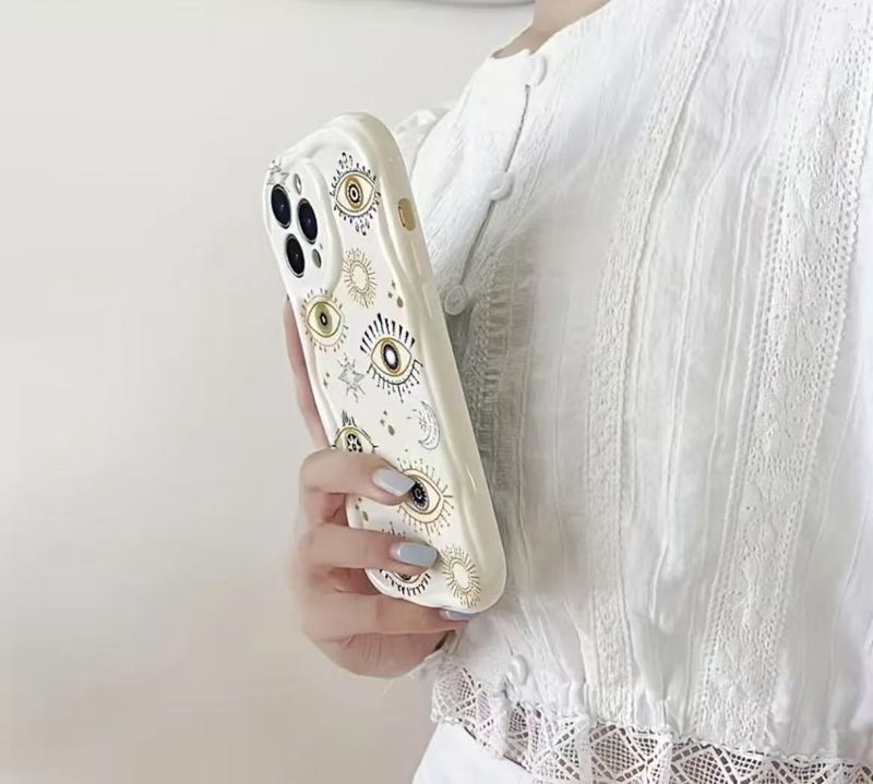 Øjenelementer er velegnede til iPhone 1 promax mobiltelefoncovers, europæiske og amerikanske iPhone 15 inch Wind 14 pro, Japan og Korea 13/12_voghion.com