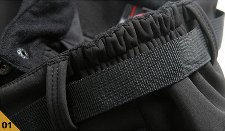 Pantaloni impermeabili elasticizzati da uomo Pantaloni casual invernali spessi caldi in pile di pelle di squalo Pantaloni sportivi da uomo_voghion.com