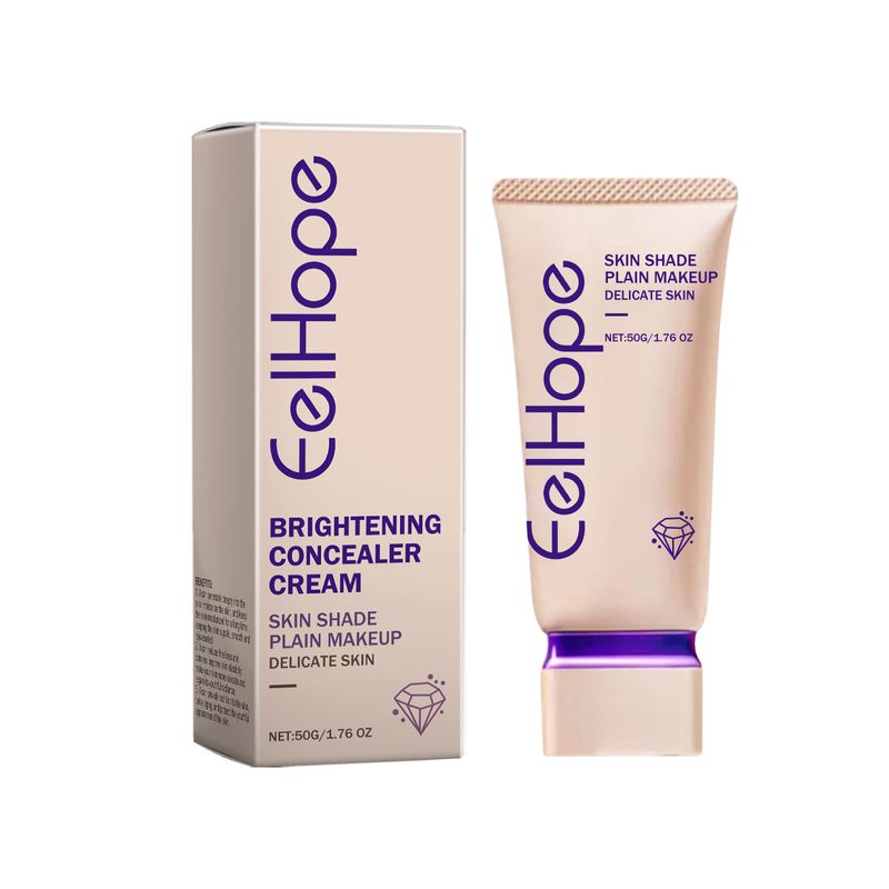 Eelhope Concealer Light Cover Natural, Refreshing And Moisturizing Delicate Nude Makeup Lazy Face Cream_voghion.com