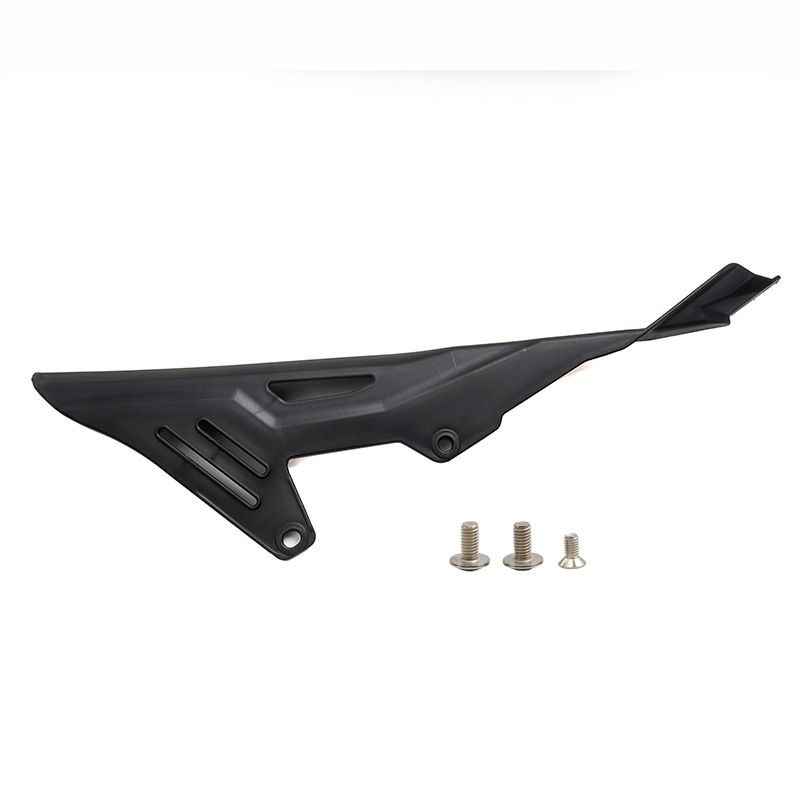 Universal Motorcycle Chain Guard Cover - Durable Black Protective Shield For Bike Chains, Fits Most Models_voghion.com