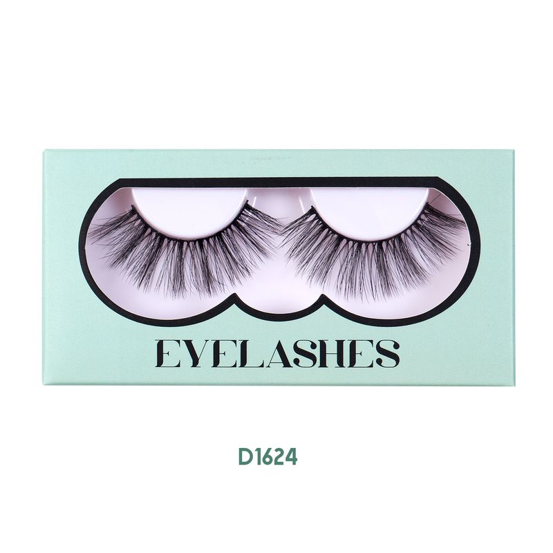 European American Hot-Selling 1 Pair Natural Synthetic False For Daily Makeup, Dense And Long Eyelashes In Stock_voghion.com