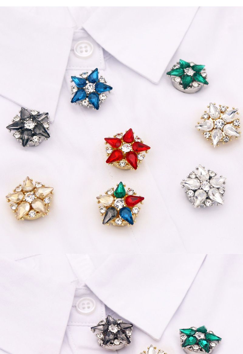 Set di camicie decorative con stelle creative, abbellimenti alla moda per uomo e donna, abbigliamento casual formale con bottoni_voghion.com