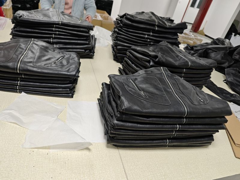 Women's Clothing Retro PU Leather Short Motorcycle Jacket For Women Autumn And Winter New Loose Leather Lapel Jacket_voghion.com