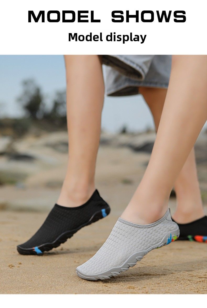 Couple Swimmin Men Thick Soft Sole Snorkelin Women Beach Divin Raftin Wadin Shoes Quick-Dry Non-Slip Stream_voghion.com