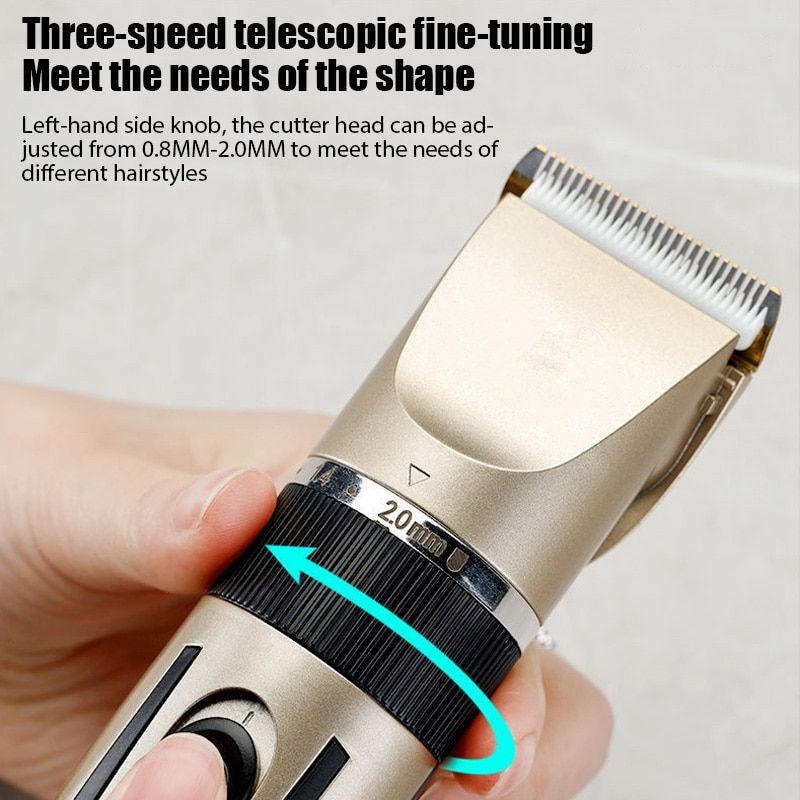 Elektrische Trimmer Rasierer Hause Trimmer für Männer Haar Clipper Professionelle Wiederaufladbare Rasierer Barber haar Schneiden hine_voghion.com