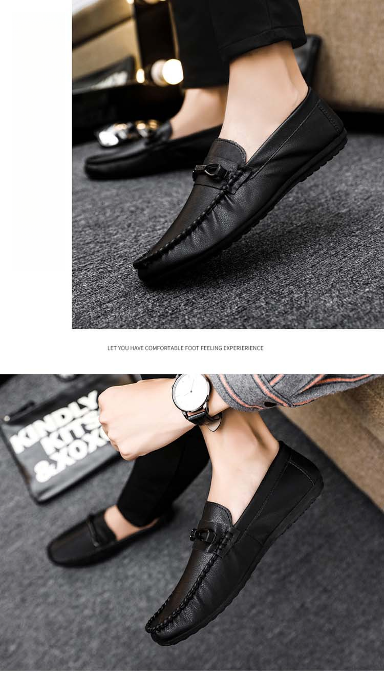 Herren Halbschuhe Lederschuhe für Herren Freizeitschuhe Mokassins Atmungsaktive Sneakers Herren Fahrschuhe Komfort Flats_voghion.com
