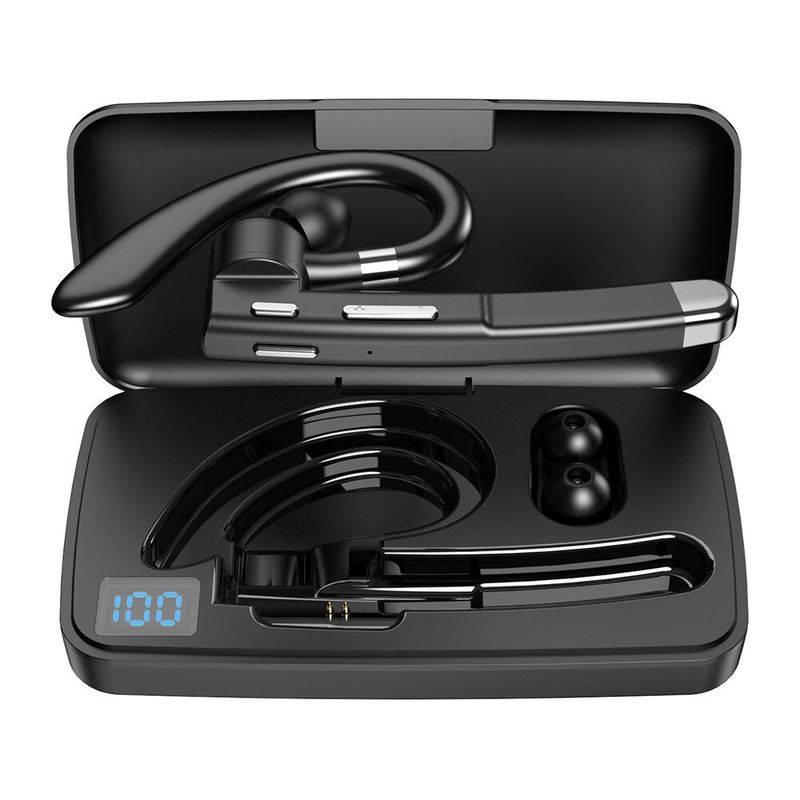 Écouteurs sans fil Bluetooth 5.1, casque mains libres, double micro_voghion.com