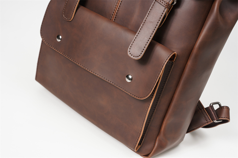 Neuer minimalistischer Retro-Rucksack in koreanischer Version, Freizeitrucksack, Herrenrucksack, Herren- und Damenrucksack, Reisetasche, Computertasche_voghion.com