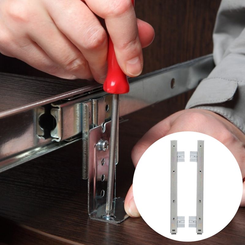 Keyboard Rails Heavy Duty Shelf Brackets Office Accessories_voghion.com