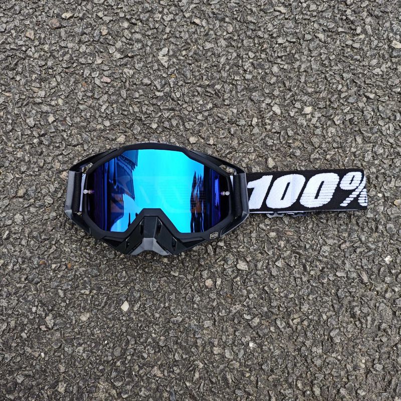 12,9 Yuan/Paar -100% Reitbrille, 100% Helm, Windschutzbrille, Motorrad-Offroad-Brille_voghion.com