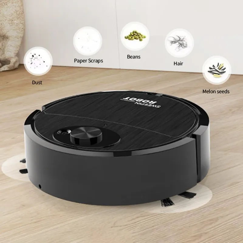 Robot aspirapolvere intelligente o spazzatrice che spazza trascinando aspirazione robot integrato apparecchio di pulizia intelligente per la casa_voghion.com