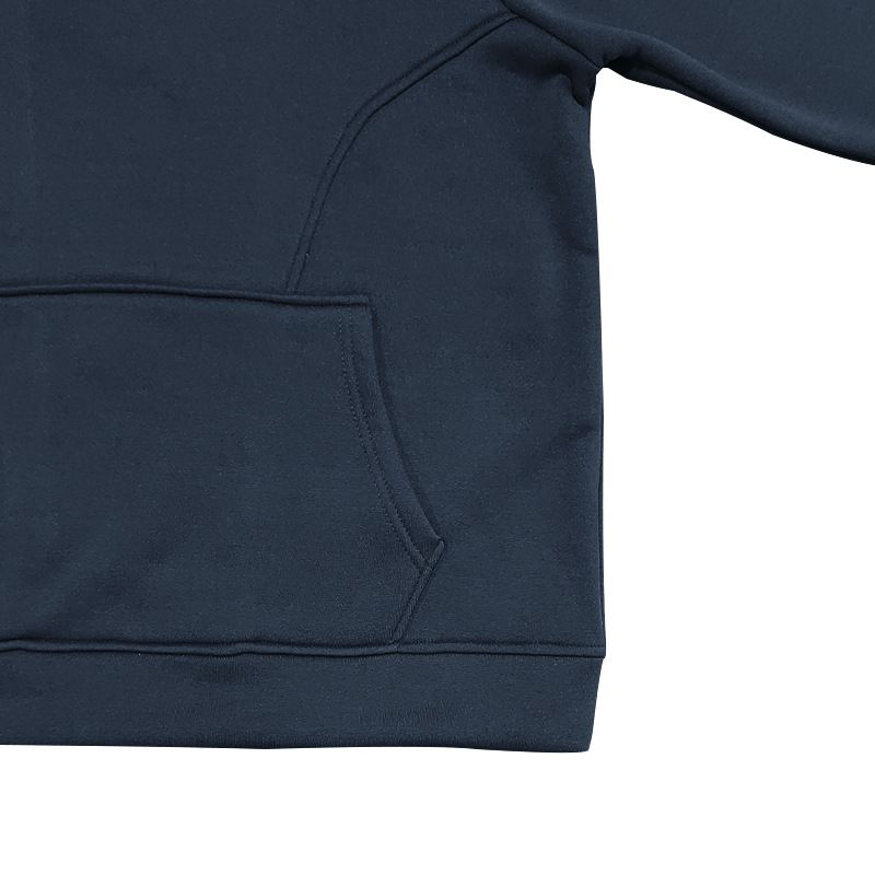 Autumn And Winter New Long Sleeve Men's Casual Pullover Hooded Half Zipper Color Matching Fleece Sweatshirt For Men_voghion.com