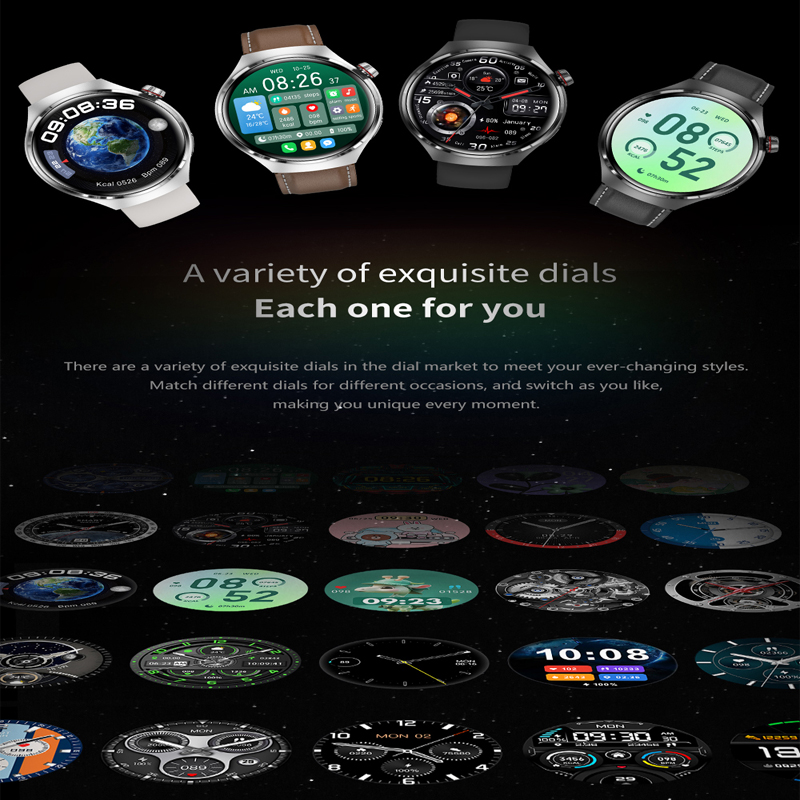 2023 nowy inteligentny zegarek NFC mężczyźni GT4 Pro HD połączenia głosowe zegarki sportowe kompas GPS Tracker wodoodporny SmartWatch dla Huawei Xiaomi_voghion.com