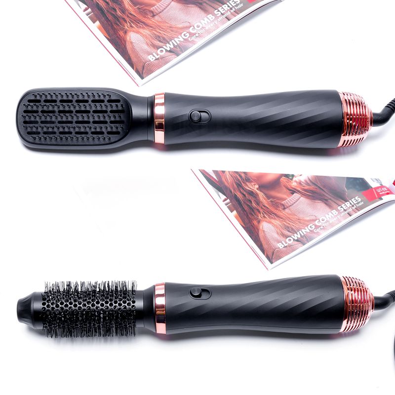 6 in 1 asciugacapelli pettine caldo set professionale ferro arricciacapelli strumento per lo styling arricciacapelli e lisciante spazzola riscaldante_voghion.com
