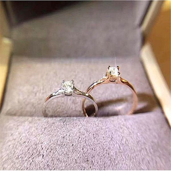 Accessori Moda Semplice Anello da donna tempestato di diamanti_voghion.com