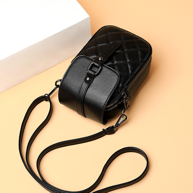 Telefono per donna, 2025, nuova moda invernale, tracolla singola, piccola borsa trapuntata ricamata_voghion.com
