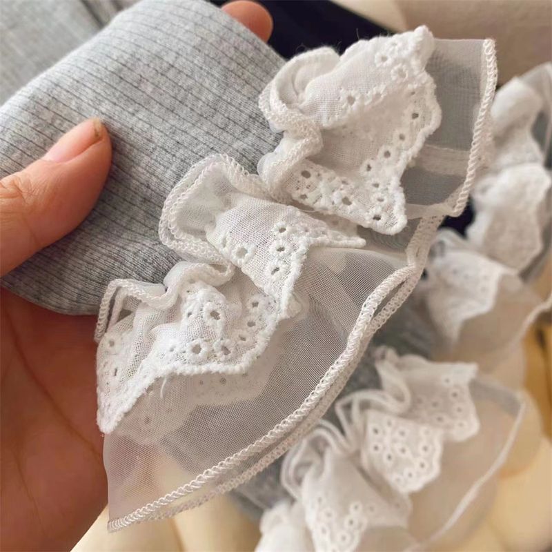 Kinderkleding Meisjes holle mesh split broekspijpen met hoge elasticiteit, modieus en veelzijdig, super feeërieke en modieuze leggings_voghion.com
