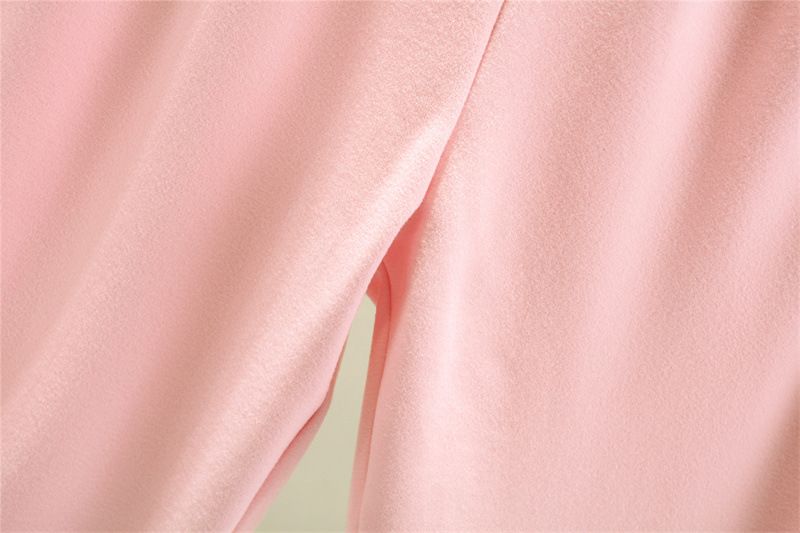 Pantaloni a maniche lunghe con scollo a V e piccoli pantaloni in velluto tedesco autunno inverno nuovi, da casa, larghi e semplici, tinta unita, pigiama taglie forti_voghion.com