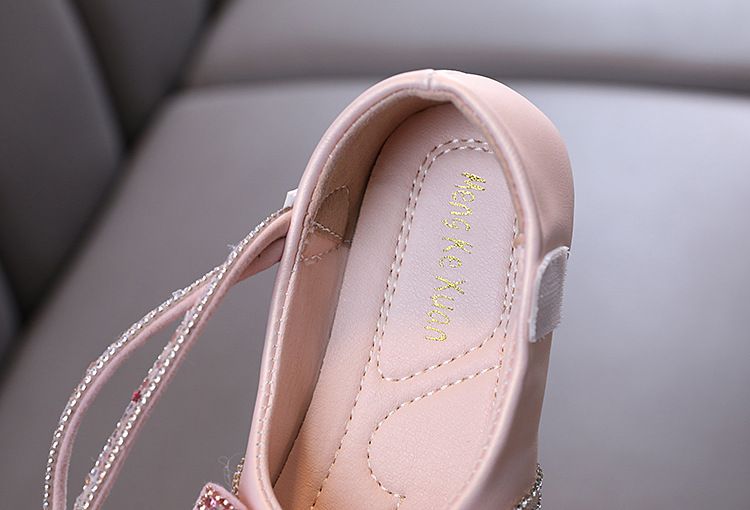 Neu Dame Baby Mädchen Mädchen Prinzessin Diamant Einzelnen Schuh Schuhe Dance_voghion.com