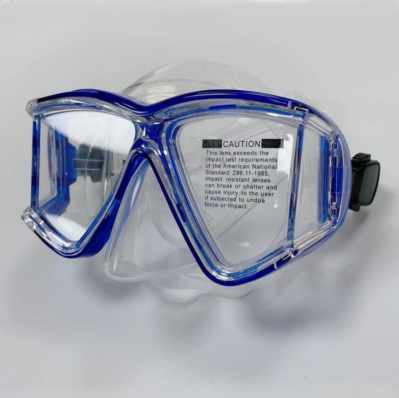 New Three-sided Diving Goggles Snorkeling Set Free Diving Diving Goggles Hd Nose Protection Goggles_voghion.com