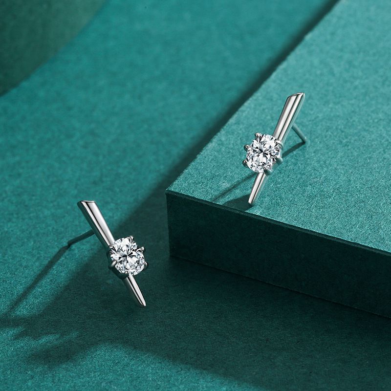 Tancise Silber Zirkon Ohrringe Tropfen Ohrringe für Frauen Hochzeit Party Geschenke_voghion.com