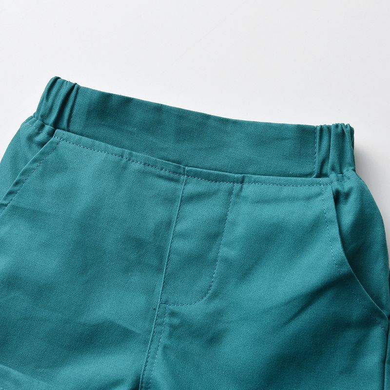 Abbigliamento per bambini estate nuovi ragazzi stampa animalier maglietta a maniche corte pantaloncini stile casual due pezzi vestito per bambini_voghion.com