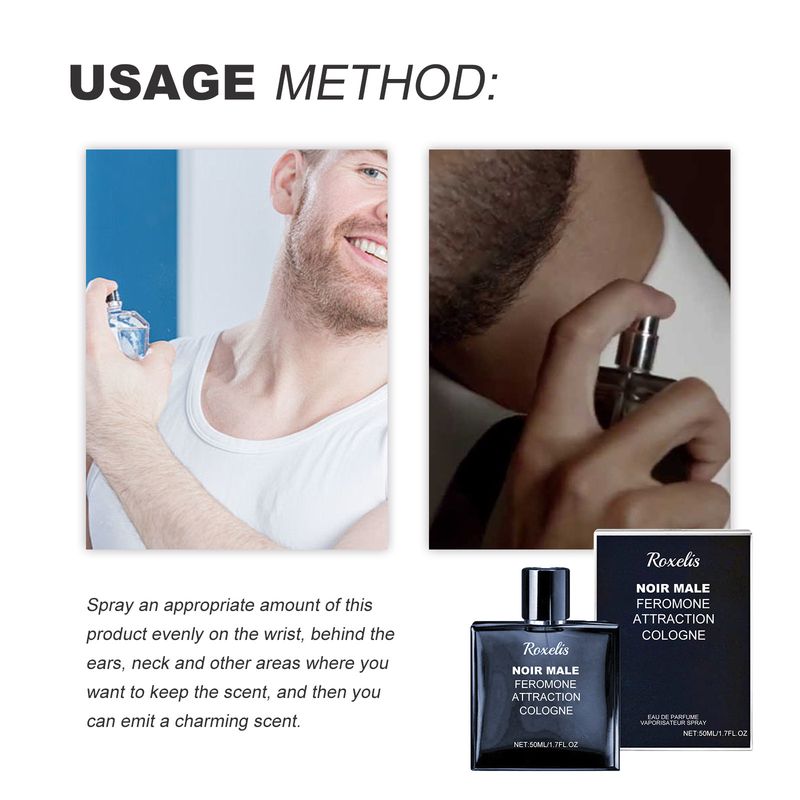 Charmantes Parfüm für Männer. Der Duft ist erfrischend und mild, nicht scharf und hält lange an, um den Charme des Dating-Atmosphärenparfüms freizusetzen._voghion.com